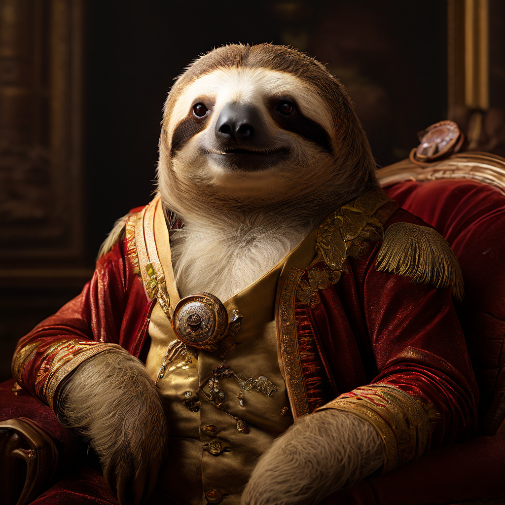 The Classical Dawdler sloth