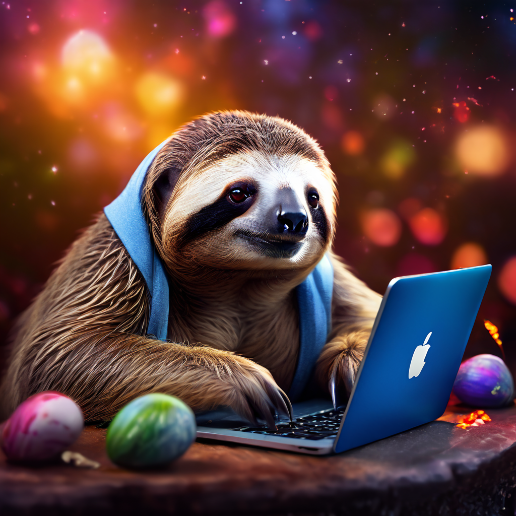 The Easily Distracted sloth
